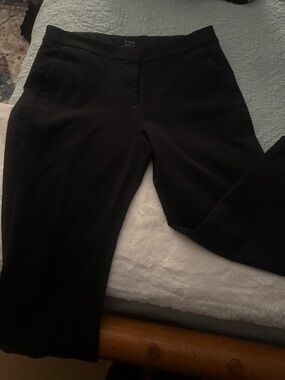 J. Crew Black Kelsey pant crop flare